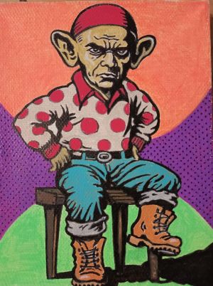 Графика, Мифологический жанр - Тролль