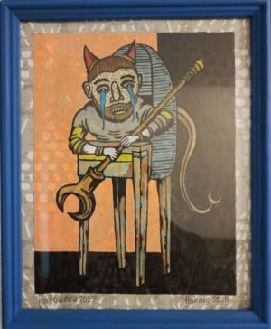 Графика, Мифологический жанр - Хэллоуин 