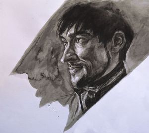 Графика, Портрет - Проницательность