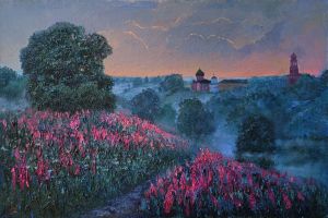 Живопись, Пейзаж - Путь к монастырю