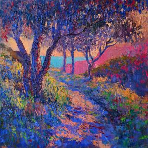 Живопись, Пейзаж - По дороге к морю