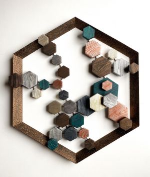 Скульптура, Бытовой жанр - Бронзовый гексагон