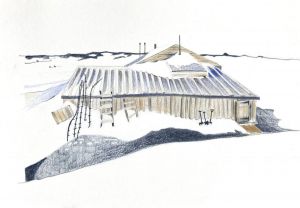 Графика, Карандаш - Полярная станция