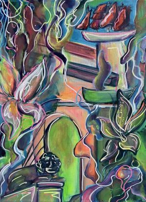 Живопись, Городской пейзаж - Воспоминание