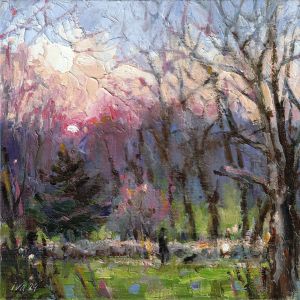 Живопись, Пейзаж - Променад