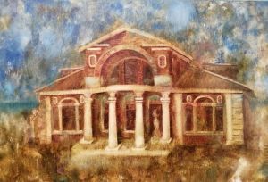 Живопись, Городской пейзаж - Призрак заброшенной усадьбы