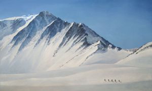 Живопись, Пейзаж - Хребет Винсон 2