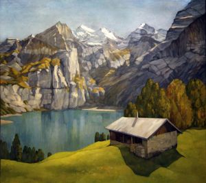Живопись, Пейзаж - Альпы1