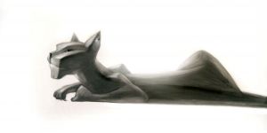 Живопись, Анималистика - Изгой